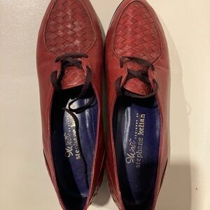 Stephane Kelian women’s Red Leather Shoes size 10m